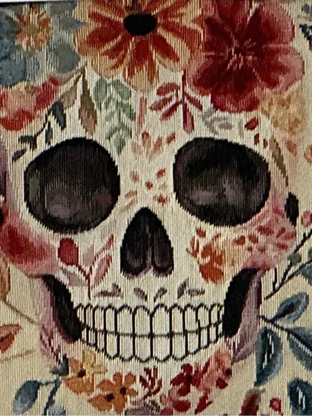 Sugar Skull Tapestry Placemats. Made in Portugal